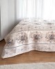 Alla Turca Tek Kişilik Kanaviçe Desenli Pike – Gri | 160x240 cm | %100 Pamuk Alla Turca Tek Kişilik Kanaviçe Desenli Pike – Gri | 160x240 cm | %100 Pamuk