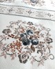 Alla Turca Tek Kişilik Kanaviçe Desenli Pike – Gri | 160x240 cm | %100 Pamuk Alla Turca Tek Kişilik Kanaviçe Desenli Pike – Gri | 160x240 cm | %100 Pamuk