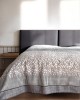 Alla Turca Çift Kişilik Modern Mozaik Desenli Pike – Gri | 200x240 cm | %100 Pamuk Alla Turca Çift Kişilik Modern Mozaik Desenli Pike – Gri | 200x240 cm | %100 Pamuk