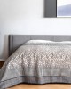 Alla Turca Çift Kişilik Modern Mozaik Desenli Pike – Gri | 200x240 cm | %100 Pamuk Alla Turca Çift Kişilik Modern Mozaik Desenli Pike – Gri | 200x240 cm | %100 Pamuk