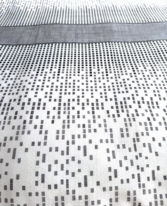 Alla Turca Çift Kişilik Modern Mozaik Desenli Pike – Gri | 200x240 cm | %100 Pamuk Alla Turca Çift Kişilik Modern Mozaik Desenli Pike – Gri | 200x240 cm | %100 Pamuk