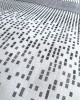 Alla Turca Çift Kişilik Modern Mozaik Desenli Pike – Gri | 200x240 cm | %100 Pamuk Alla Turca Çift Kişilik Modern Mozaik Desenli Pike – Gri | 200x240 cm | %100 Pamuk