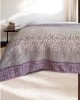 Alla Turca Çift Kişilik Modern Mozaik Desenli Pike – Lila | 200x240 cm | %100 Pamuk Alla Turca Çift Kişilik Modern Mozaik Desenli Pike – Lila | 200x240 cm | %100 Pamuk