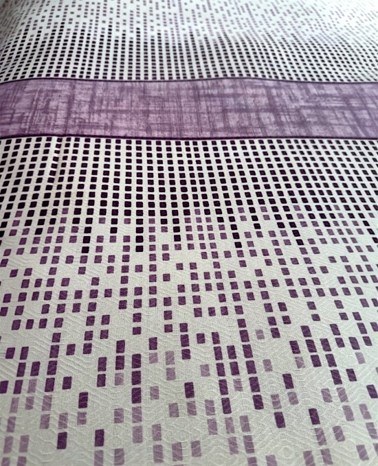 Alla Turca Çift Kişilik Modern Mozaik Desenli Pike – Lila | 200x240 cm | %100 Pamuk Alla Turca Çift Kişilik Modern Mozaik Desenli Pike – Lila | 200x240 cm | %100 Pamuk