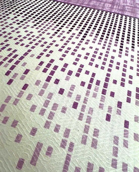Alla Turca Çift Kişilik Modern Mozaik Desenli Pike – Lila | 200x240 cm | %100 Pamuk Alla Turca Çift Kişilik Modern Mozaik Desenli Pike – Lila | 200x240 cm | %100 Pamuk